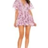 Tate Mini Dress Lyla Tropical Floral