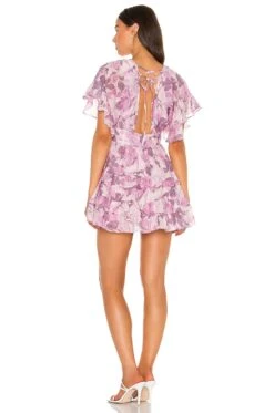 Tate Mini Dress Lyla Tropical Floral -Bardot Store TULA WD1210 V3