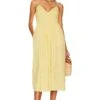 Amora Midi Dress Yellow