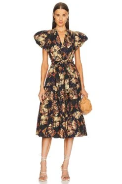 ULLA JOHNSON Ottilie Dress Lupine