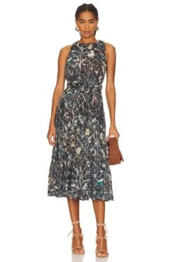 ULLA JOHNSON Mariam Dress Jet