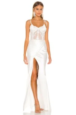 Calla Lily Gown Black 13 Calla Lily Gown Black -Bardot Store VCHP WD25 V1