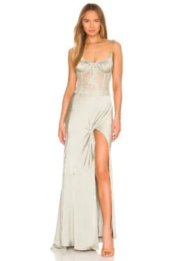 Calla Lily Gown Black 14 Calla Lily Gown Black -Bardot Store VCHP WD67 V1