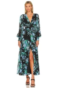 Frida Maxi Dress Free Woman Black -Bardot Store YUMI WD534 V1 1