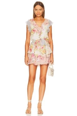 Winnie Mini Dress Dazzling Garden