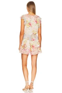 Winnie Mini Dress Dazzling Garden -Bardot Store YUMI WD552 V3