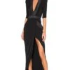 Eye Of Horus Gown Black
