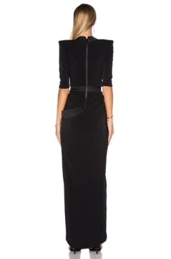 Eye Of Horus Gown Black -Bardot Store ZHIR WD12 V3