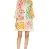 Zimmermann Raie Mini Dress Multi Floral